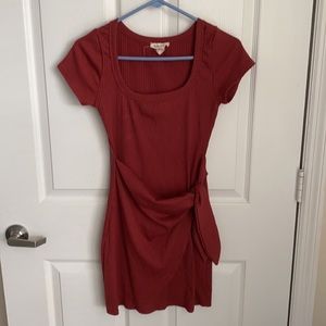 Maroon mini dress. Size small. Rolla Coster brand